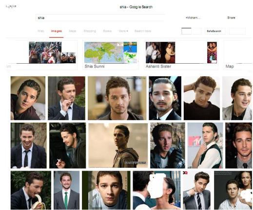 سرچ کلمه shia در جستجو گر عکس